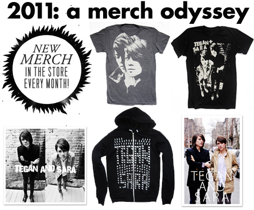 tegan and sara merchandise