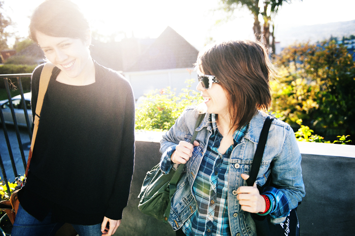 Tegan and Sara in Los Angeles - Photo by Lindsey Byrnes