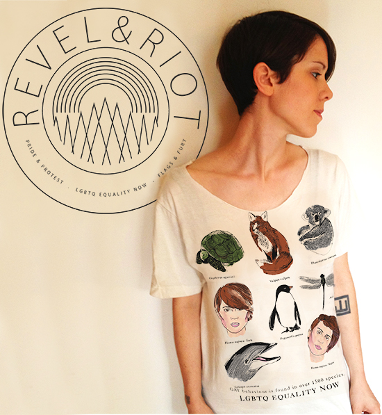 Animals Shirt Collab with Revel & Riot! - Tegan and Sara