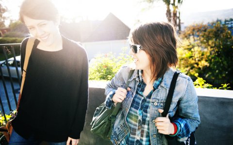 Tegan and Sara in Los Angeles - Photo by Lindsey Byrnes