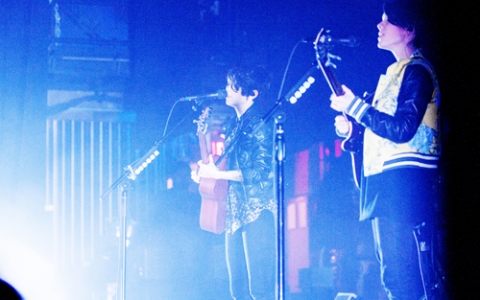 Tegan and Sara Live - Photo by Lindsey Byrnes